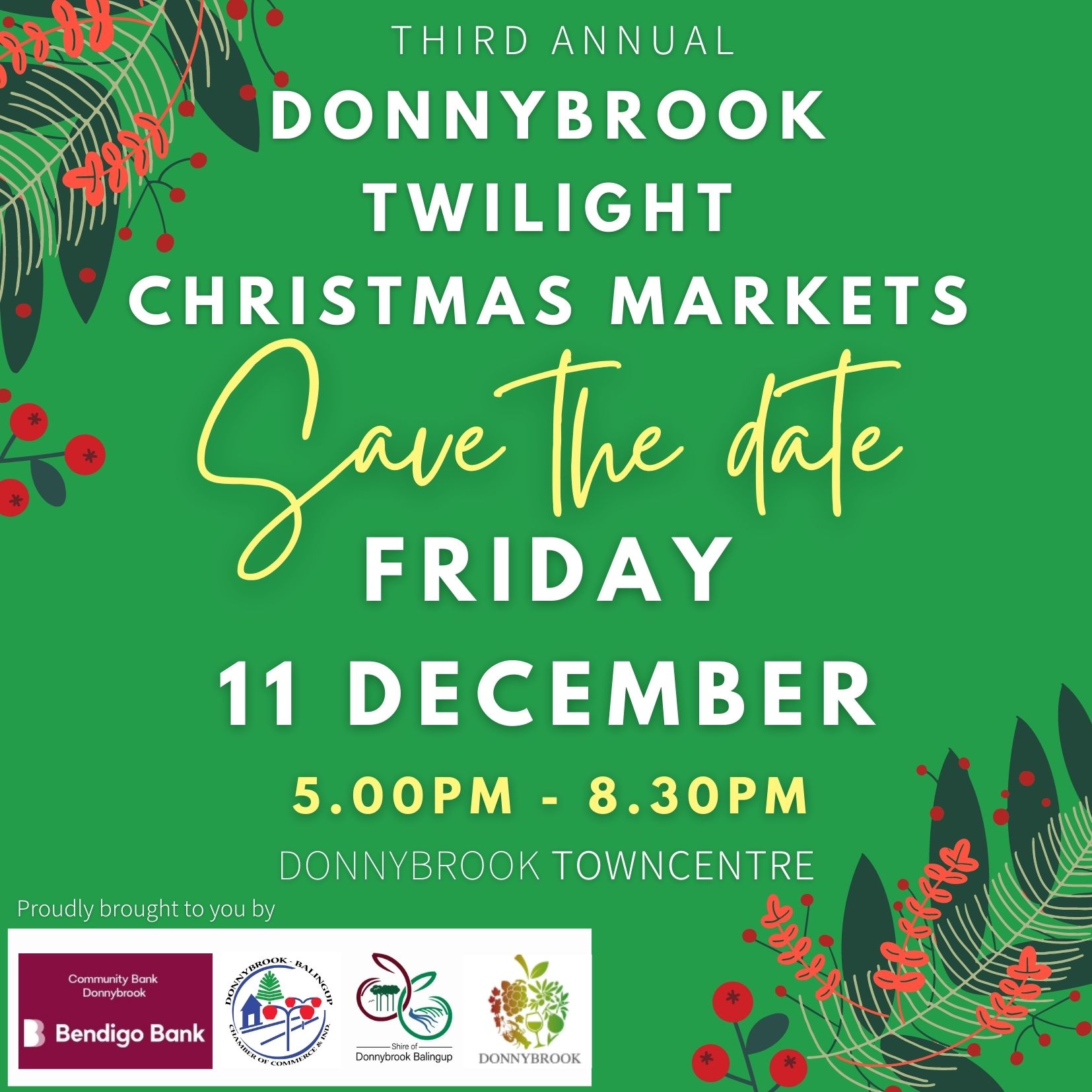 Events - Donnybrook Balingup Chamber of Commerce